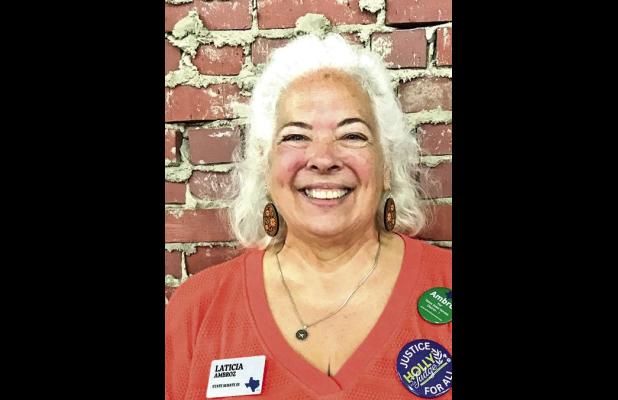 Laticia Ambroz or State Senate District 1