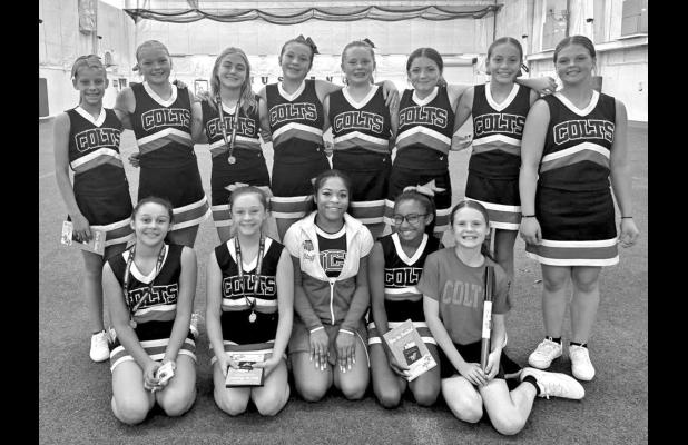 Hughes Springs JH Cheer Squad Participates in NCA Camp