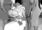 Michelle Jones’ four daughters presented her with four dozen roses