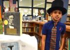 Daryion Martinez as Abraham Lincoln. BEE PHOTO / TONI WALKER Article Image Alt Text