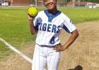 Lady Tiger sophomore centerfielder Kaidence Mason (8) hit a grand slam in Jefferson on Friday, March 28.