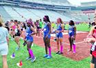 Lady Tigers take part in State Track Meet
