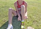 Hughes Springs cross-country athlete Hunter Finney finished 40th out of 149 runners in the Class 3A State Cross-Country Meet, held Friday at Old Settlers Park in Round Rock. COURTESY PHOTO Steel Country competes: