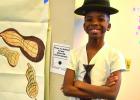 Aiden Walker as George Washington Carver. BEE PHOTO / TONI WALKER Article Image Alt Text