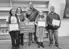 Daingerfield-Lone Star ISD presents students of the Month