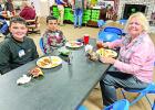 Kids challenge seniors to a little chess match