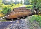 Omaha damage in June. COURTESY OF TRACEY KELLOUGH Unusual storm season effects across Northeast Texas