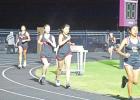 Lady Tigers, Lady Mustangs compete in 15-3A district track mee