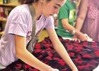 Daingerfield Library hosts Project Linus, teaching kids about crochet