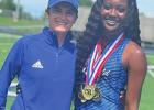 Daingerfield’s Dana Carter and Ashlyn Bruce will be honored at the Texas Girls’ Coaches Association Clinic in July. COURTESY PHOTO Bruce, Carter honored by TGCA