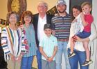 Rocky Thomasson, center, is seen with his family at a retirement reception in his honor March 12. The city of Daingerfield recently hired Keith Whitfield as City Manager following Thomosson’s retirement after six years in the position. BEE PHOTO / TONI Daingerfield City Council hires new city manager