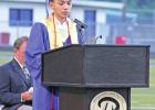 Victor Gonzalez, Daingerfield High School’s Valedictorian, speaks to the DHS Class of 2020 BEE PHOTOS / TONI WALKER Article Image Alt Text