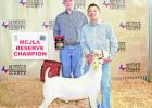 Reserve Champion Market Goat and Junior Goat Showmanship winner was Morris County 4-H member, Jace Covington. Morris County Junior Livestock Show results