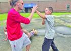 Daingerfield Library gets kids moving for the summer with MOJO boxing