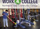 Work4College students hard at work in Athletics. COURTESY PHOTO NTCC Summer programs kicked off this week