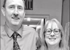COURTESY PHOTO Bro. Paul Easter, left, will be the new pastor of First Baptist Church in Cason. He and his wife Lori will begin Sunday, Aug. 23. FBC Cason welcomes new pastor