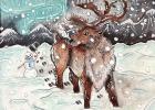 Godwin Design Architects of Hughes Springs recently held its Holiday on First St. Art Gallery Event, featuring artwork from Hughes Springs ISD, New Boston ISD and Pewitt CISD students. Visitors to the event got to vote for their favorite artwork of the ev Article Image Alt Text