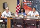Mayor Wade Kerley and council members listen to public concerns