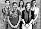 COURTESY PHOTO Five of NTCC’s Leaders of Promise are pictured above. Back row (from left) is Jordan Whelchel, Hannah Fouche and Keli Rymer. Front row (from left) is Madison Blood and Rhylie Anderson. Article Image Alt Text