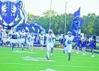 The Daingerfield Tigers take the field in Gladewater ahead of their season opening win over the Bears on Aug. 26. See the full game story on page 10. BEE PHOTO / TONI WALKER Friday Night Lights return