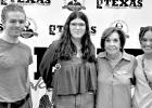 Pictured (from left): Tristan Dierflinger, Bree Fite, Mary Lou Mowery, and Emma Mendoza. Courtesy photo Pictured (from left): Tristan Dierflinger, Bree Fite, Mary Lou Mowery, and Emma Mendoza. Courtesy photo