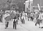Approximately 30 people took part in a prayer walk around downtown Daingerfield Sept. 26. COURTESY PHOTO Prayer Walk held in Daingerfield