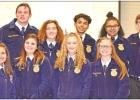 BEE PHOTO / TONI WALKER The Daingerfield Chapter of the Future Farmers of America held their end of the year banquet on May 16. The chapter recognized accomplishments of the members and installed officers for the upcoming year. Pictured are 2019-2020 offi Article Image Alt Text