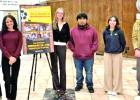 Honors students at the premiere Courtesy photo