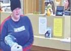 PHOTO COURTESY LSPD An unidentified woman is seen in a Lone Star Police Department photo during a robbery at Lone Star State Bank on Oct. 30. The suspect, later identified as Bonnnie McNevin, was arrested later that same day by Dallas Police. Avinger woman arrested for bank robbery