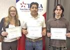 Student Winners in Irving, Hailey Randall, Manuel Ramirez, and Adam Richards Courtesy photo
