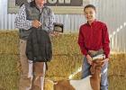 Reserve Champion Goat show by Jace Covington. FFA, 4-H students show projects at Morris County Livestock Show