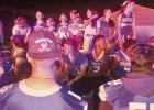Bonfire lights up homecoming night for Pewitt