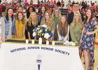 Hughes Springs Junior High inducts 17 into NJHS