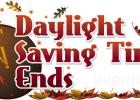 Turn back the clock on Sunday — Daylight Saving ending
