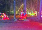 Visitors drive through Christmas in the Park in 2021. This year’s tenth annual event will be held Dec. 14-17. BEE ARCHIVE PHOTO Tenth Annual Christmas event coming to Daingerfield State Park