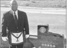 COURTESY PHOTO Prince Hall Grand Mason Lodge of Texas dedicated a memorial to all veterans on Nov. 10. In attendance from the Love Chapel Lodge #558 in Hughes Springs were Carl Holloman and Rodney Hartfield. Holloman, shown with t Article Image Alt Text