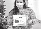 Bailey Hall of Pewitt Junior High School received the second most votes from the community for her efforts in the classroom this year. Star Teachers