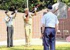 American Legion Post 351 Honor Guard, three round volley