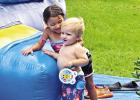 Before the new school year got underway, the Daingerfield Public Library held their free annual Back to School bash to give one last summer ‘hurrah’ for kids of all ages. There were free hot dogs, chips, and water; and a waterslide to fight off the ho Daingerfield Library holds Back to School bash