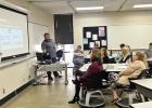 Mark Ellermann held an eclipse lunch and learn for students and employees on Thursday, March 28th. COURTESY PHOTO Are you ready for the eclipse?