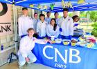 The Hughes Springs Advanced Culinary class fed community members for customer appreciation day at City National Bank in Queen City on Tuesday. The event was the group’s first off-site catering event of the year. COURTESY PHOTO HS Advanced culinary students participate in first off-site event