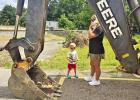 All smiles for the annual Toucha-a-Truck at Daingerfield Library