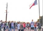 Students meet, pray at area flagpoles