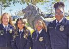 (Students L to R) Jordan Tigert, Maria Lopez, Arryanna Evans, and Auh’Brie Wells COURTESY PHOTO / KAHYON FREEMAN