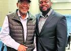 COURTESY PHOTOS Speaking during the program was DLSISD School Board member and Air Force veteran Joe Austin II, (right) pictured with his father, Army veteran Joe Austin Sr. Austin II encouraged the audience to thank family members who served and take the For all who served: DLSISD honors Veterans Day