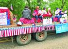 Hughes Springs Parade - Americn Farmers Float