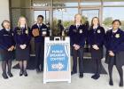 Six members of the Daingerfield FFA competed in the East Texas State Fair’s Public Speaking Contest which was held in Tyler, TX on April 11th. Placings and members pictured (left to right): DHS freshman Arryanna Evans placed 4th in the Senior Prepared - Daingerfield FFA competes in first public speaking contest of the year