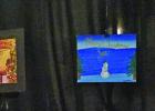 Artwork from local students were part of the Holiday on First Street Art Show and Competition. BEE PHOTOS / TONI WALKER Annual Holiday on First brings holiday crowds to Hughes Springs