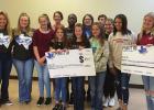 Pewitt students make donation to Child Welfare Board