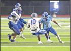 K.D. Watson looks for running room during Friday’s game. The Brahmas will take on Redwater for Homecoming Friday evening. Brahmas fall in district opener at Hooks